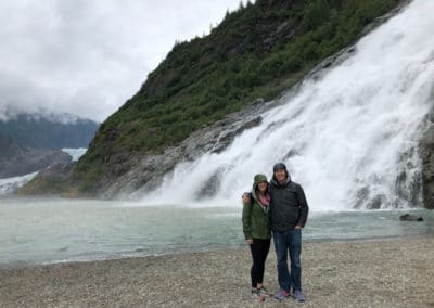 Alaska Allen and whitney waterfall